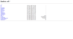 Desktop Screenshot of mandriva.mirror.garr.it