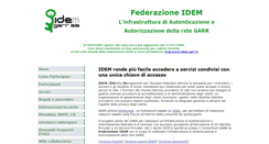 Desktop Screenshot of progetto-idem.idem.garr.it
