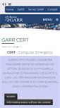 Mobile Screenshot of cert.garr.it